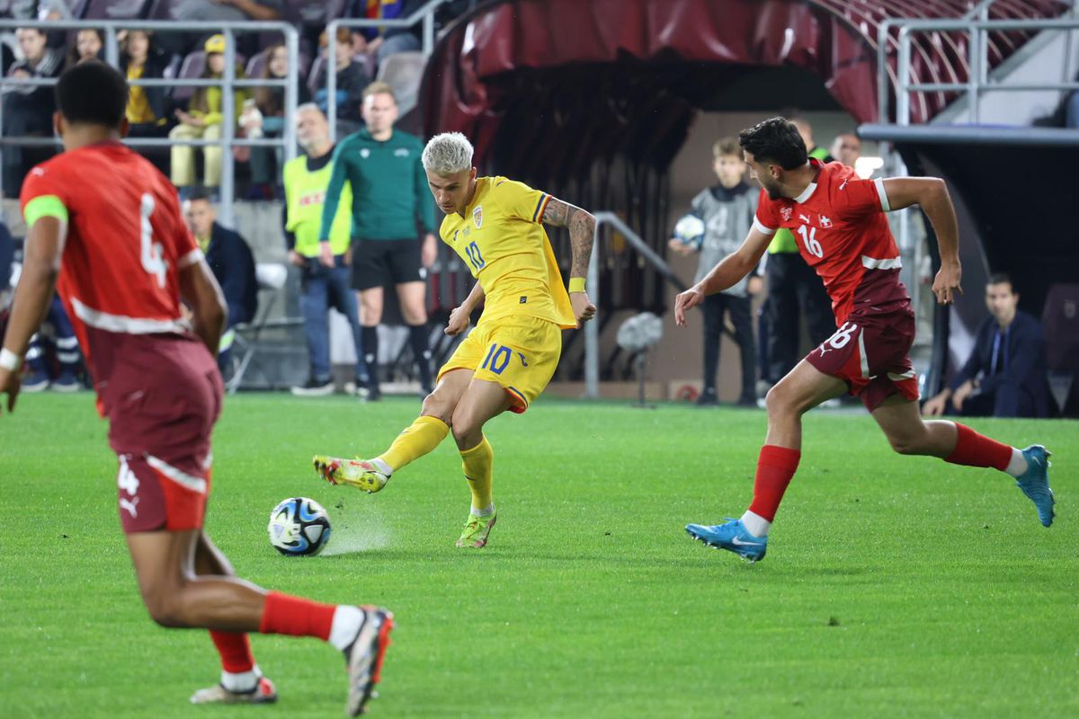 Imagini de la România U21 - Elveția U21 / Foto: Ionuț Iordache GSP