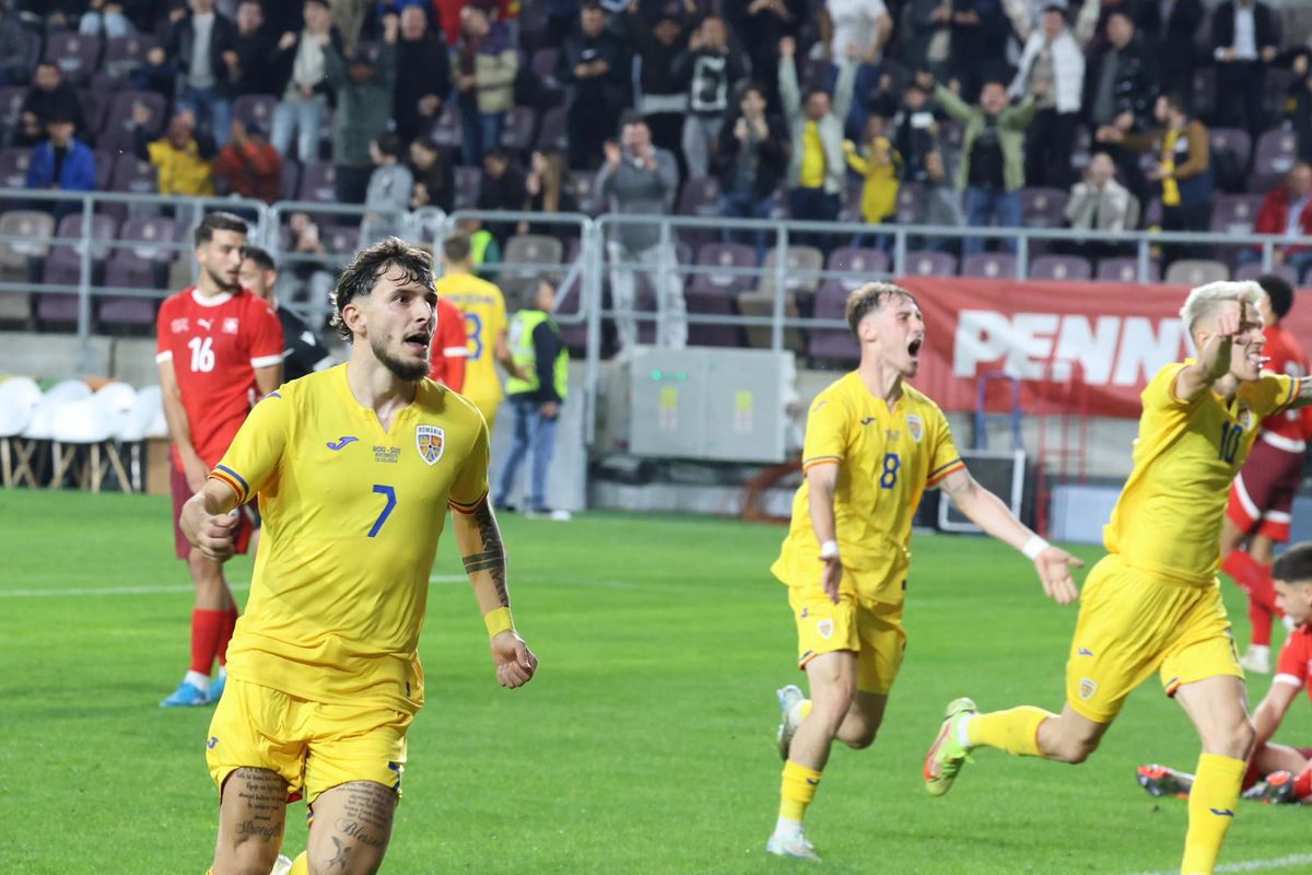 Imagini de la România U21 - Elveția U21 / Foto: Ionuț Iordache GSP