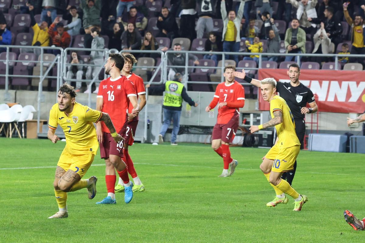 Imagini de la România U21 - Elveția U21 / Foto: Ionuț Iordache GSP