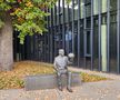 Statuia lui James Naismith, din Kaunas