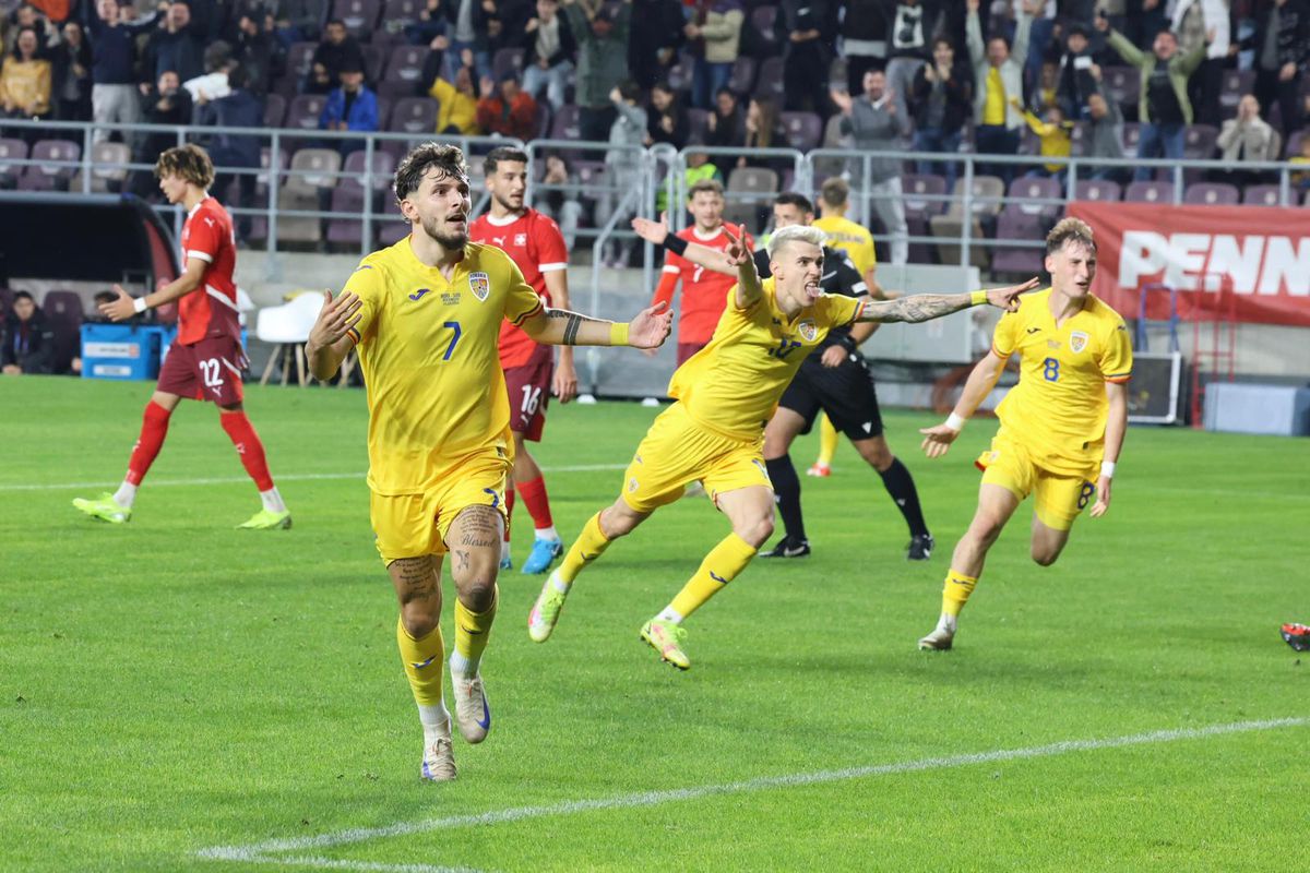 Imagini de la România U21 - Elveția U21 / Foto: Ionuț Iordache GSP