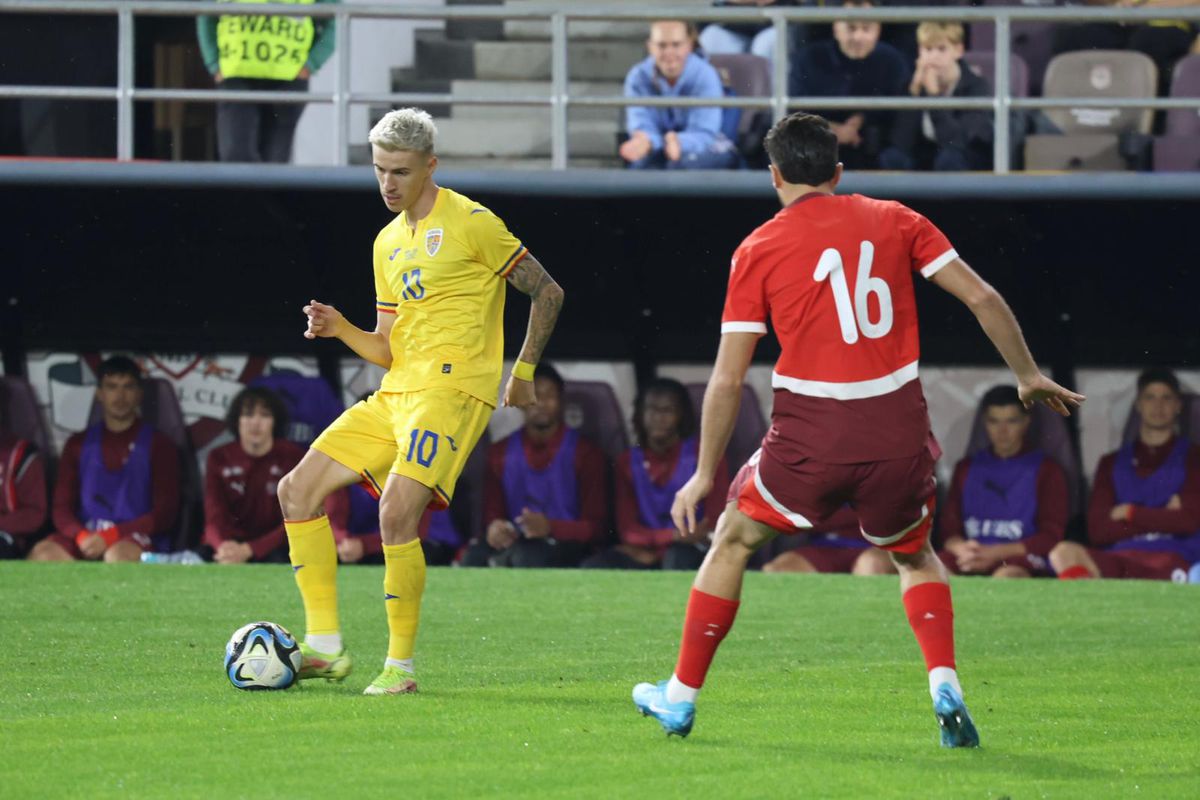 Imagini de la România U21 - Elveția U21 / Foto: Ionuț Iordache GSP