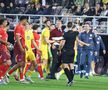 Daniel Pancu a intrat pe teren și aproape că l-a bruscat pe arbitrul meciului România U21 - Elveția U21. Foto: Ionuț Iordache GSP