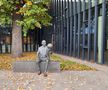 Statuia lui James Naismith, din Kaunas