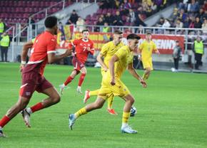 România U21 - Elveția U21, duel DECISIV pe Giulești pentru calificarea la EURO 2025! » Deschidere de scor în Giulești