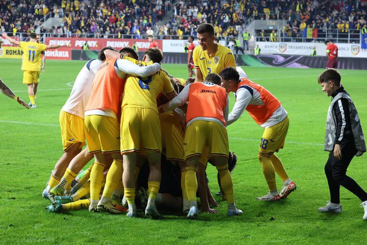 România U21 - Elveția U21. Foto: Ionuț Iordache GSP