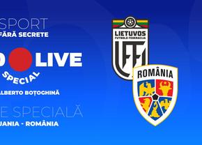 Lituania - România, în Liga Națiunilor » Tricolorii caută încă o victorie cu Mircea Lucescu pe bancă! Comentăm împreună cu Raul Rusescu la GSP Live Special
