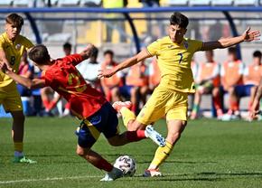 După victoria cu Germania, România U19 a scos un rezultat mare și cu Spania