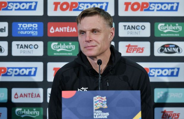 Selecționerul Lituaniei, despre eșecul cu România: „E frustrant, cu asemenea adversari...”