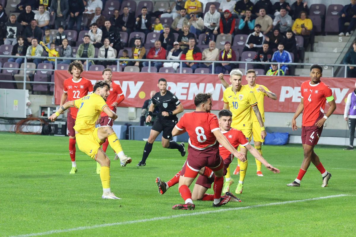 Imagini de la România U21 - Elveția U21 / Foto: Ionuț Iordache GSP