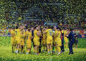 Imagini senzaționale pe Giulești » „Tricolorii” au făcut „hora bucuriei” după calificarea la EURO 2025