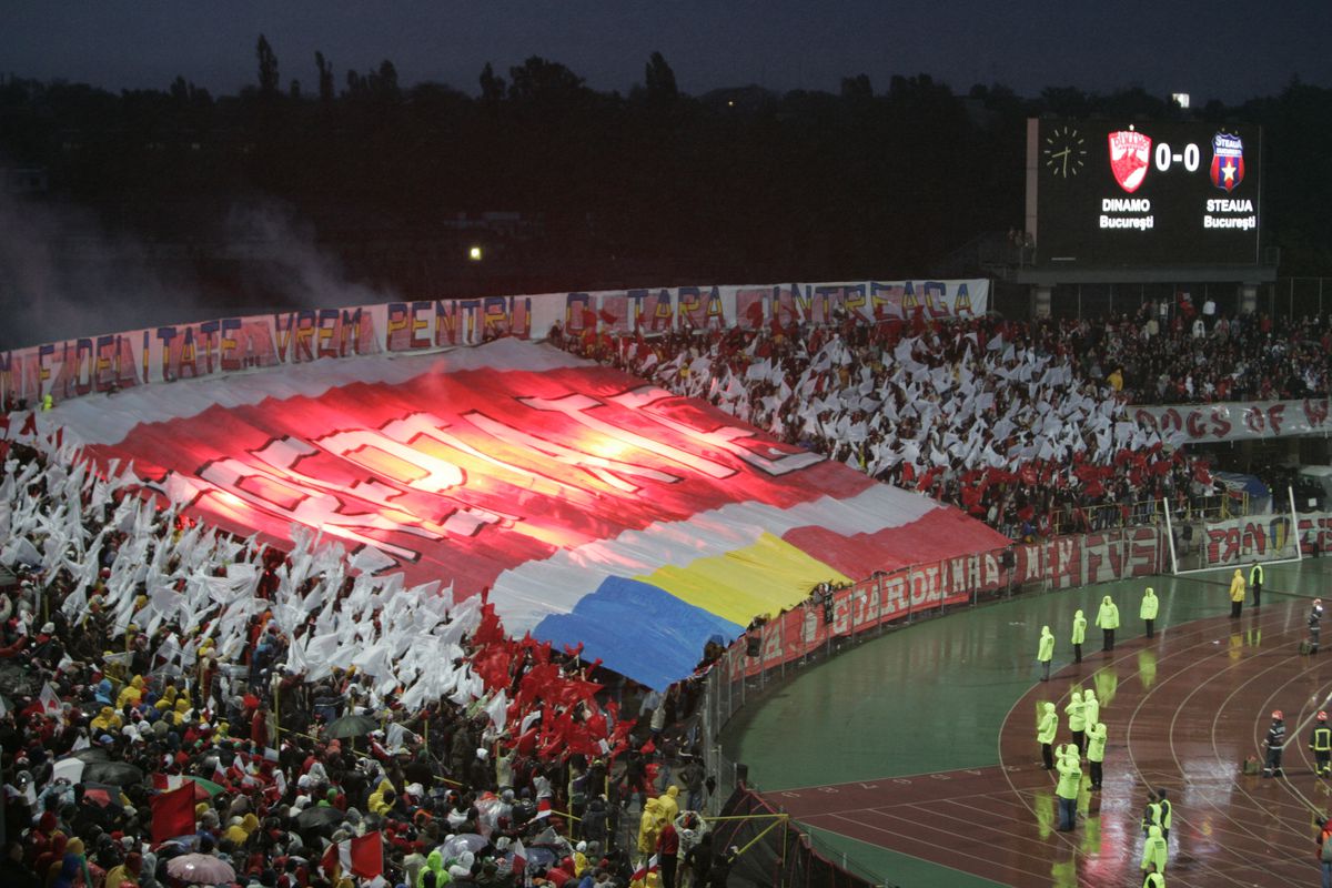 Dinamo - FCSB / Scenografii