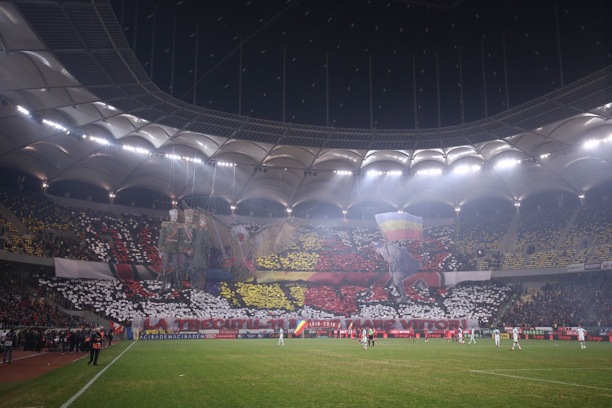 Dinamo - FCSB / Scenografii