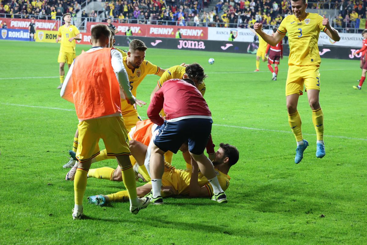 Imagini de la România U21 - Elveția U21 / Foto: Ionuț Iordache GSP