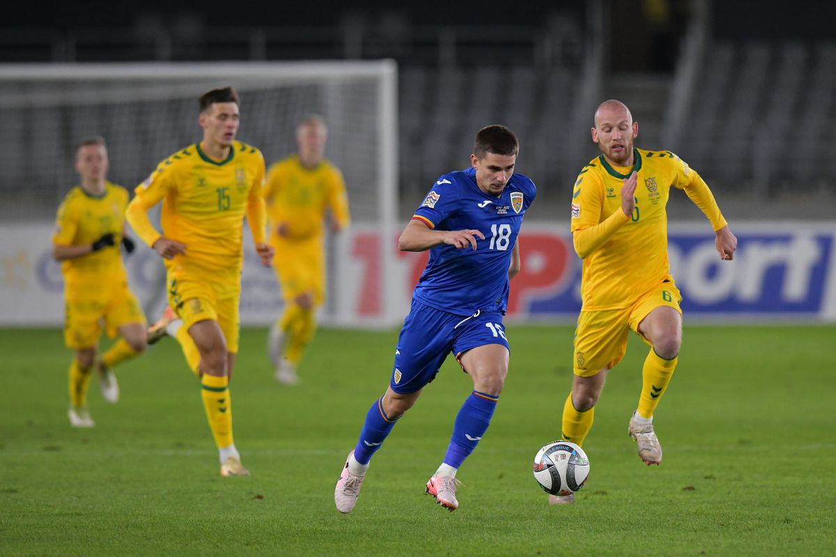 Lituania - România, al patrulea meci din Liga Națiunilor // FOTO: Cristi Preda (GSP)