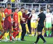 Daniel Pancu a intrat pe teren și aproape că l-a bruscat pe arbitrul meciului România U21 - Elveția U21. Foto: Ionuț Iordache GSP