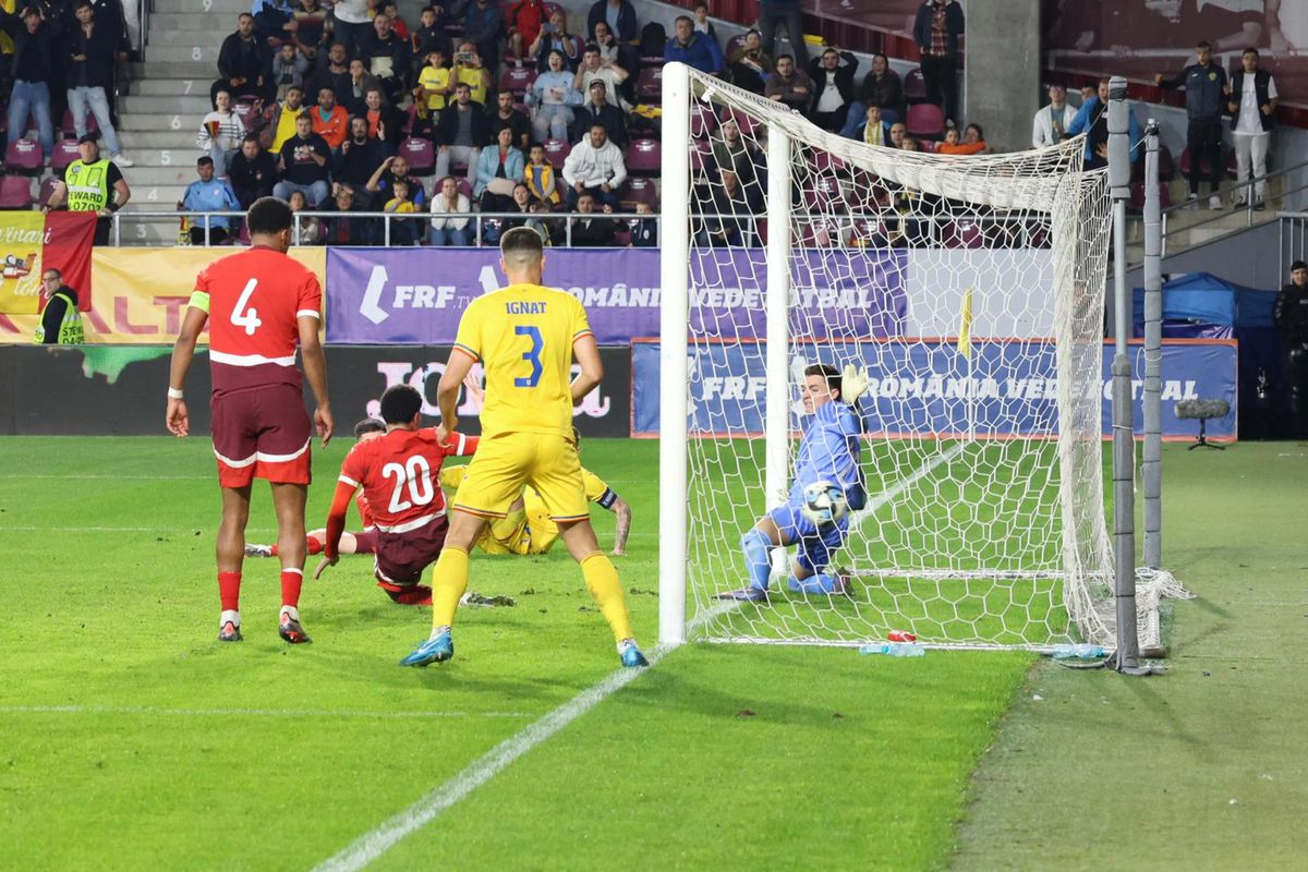 Imagini de la România U21 - Elveția U21 / Foto: Ionuț Iordache GSP