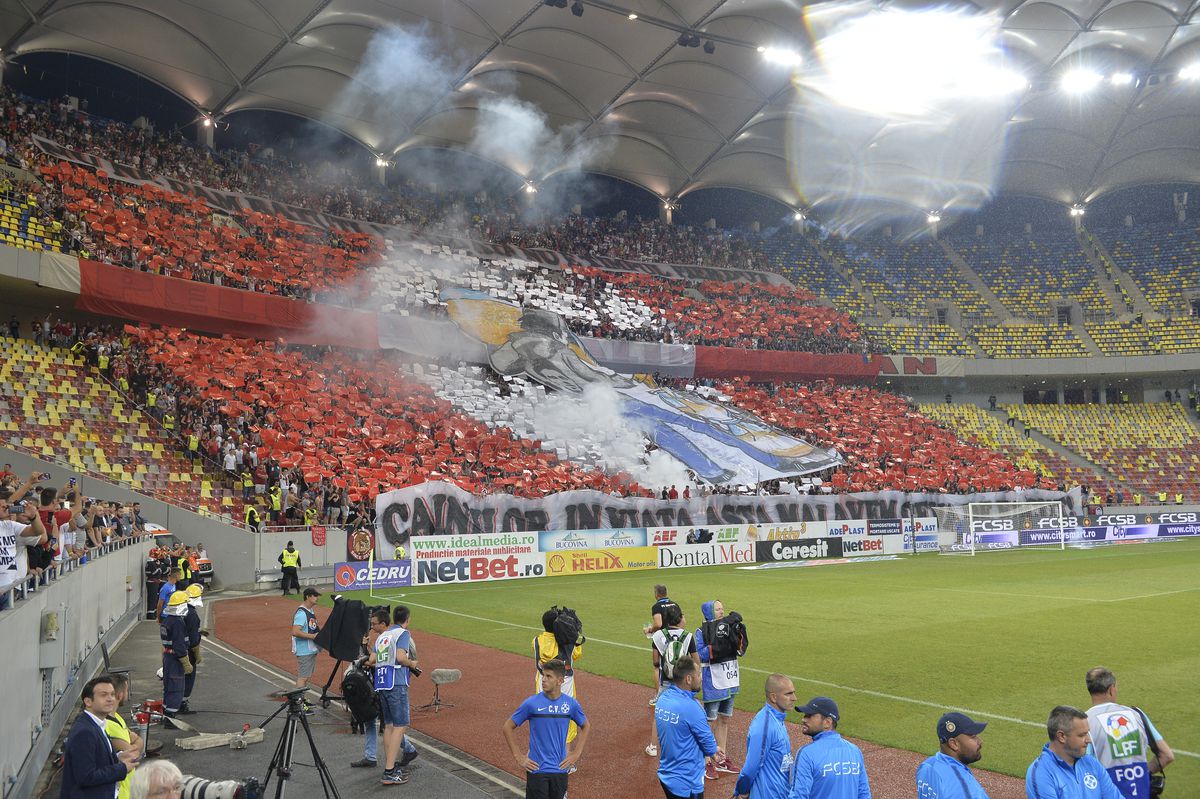 Dinamo - FCSB / Scenografii