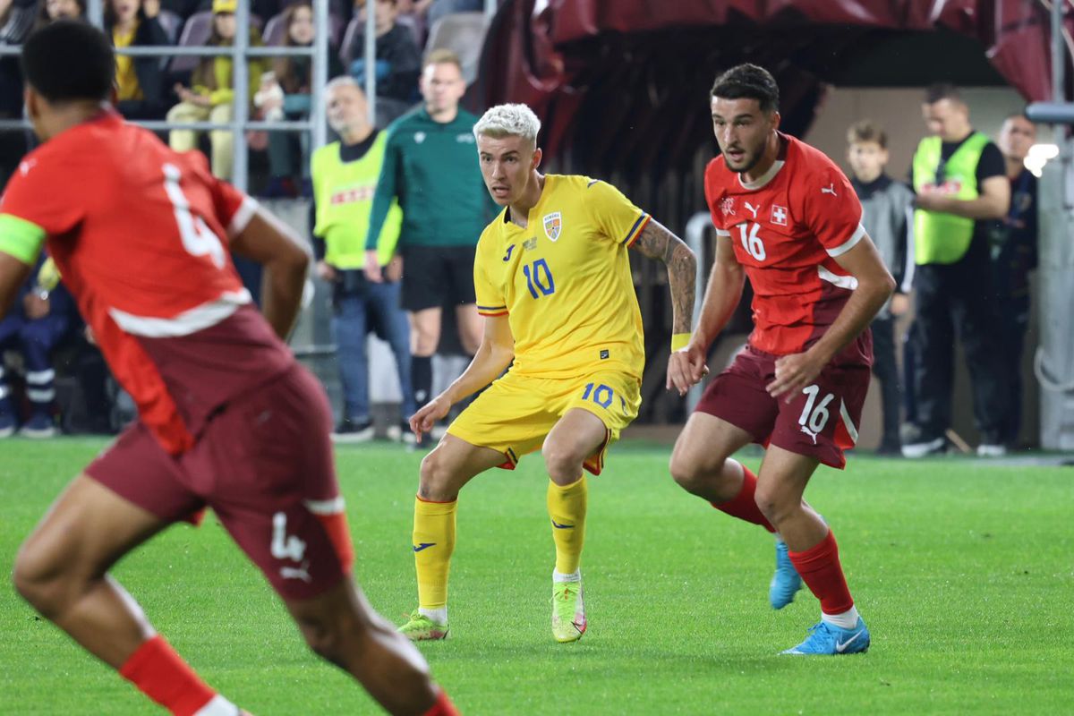 Imagini de la România U21 - Elveția U21 / Foto: Ionuț Iordache GSP