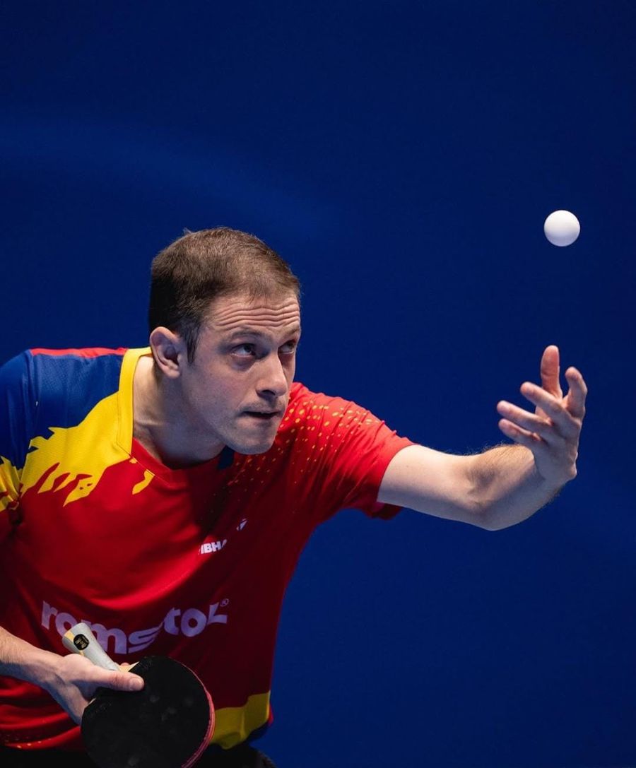 Ovidiu Ionescu în acțiune FOTO ETTU Reprezentativele României și-au aflat adversarele din optimile de finală ale Campionatului European pe echipe din Croația