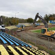 Așa arată acum stadionul din Slobozia