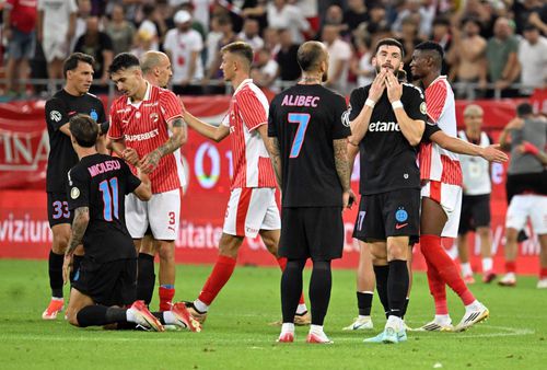 Odată cu accidentarea lui Mihai Popescu și în lipsa lui Dawa, FCSB are mari probleme în centrul apărării/ foto Imago Images