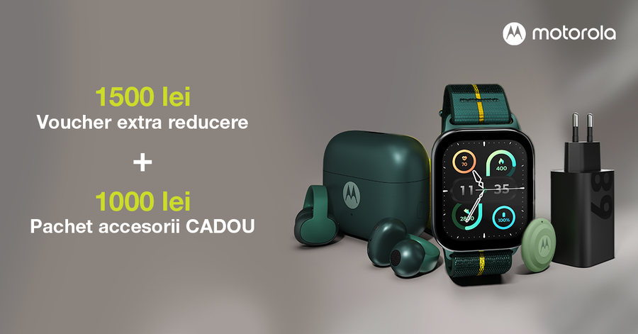 Motorola lansează în exclusivitate la eMAG noul smartphone ultra-subțire printr-o ofertă limitată