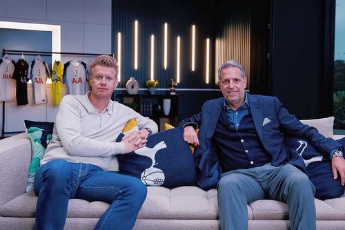 Johan Lange (în stânga) și Fabio Paratici sunt noii directori sportivi ai lui Tottenham // foto: Instagram @ Tottenham