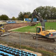 Așa arată acum stadionul din Slobozia
