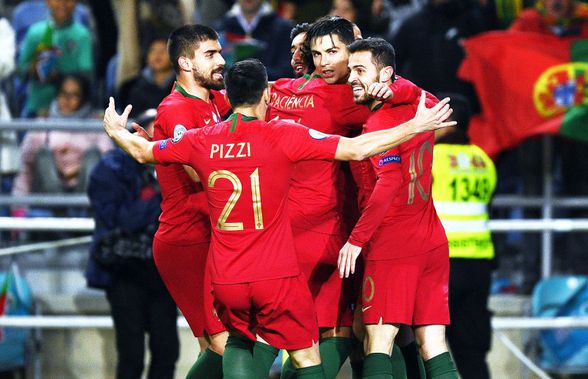 Portugalia - Lituania 6-0 // Hat-trick pentru Maurizio Sarri » Cristiano Ronaldo i-a demolat şi-n retur pe baltici!