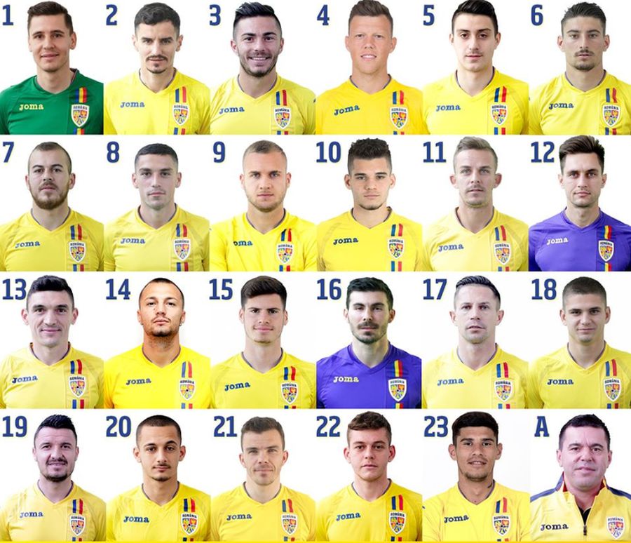 ROMÂNIA - SUEDIA // Numerele „tricolorilor” » În sfârșit avem un „10”! + numere de rezerve pentru Budescu, Nistor și Coman