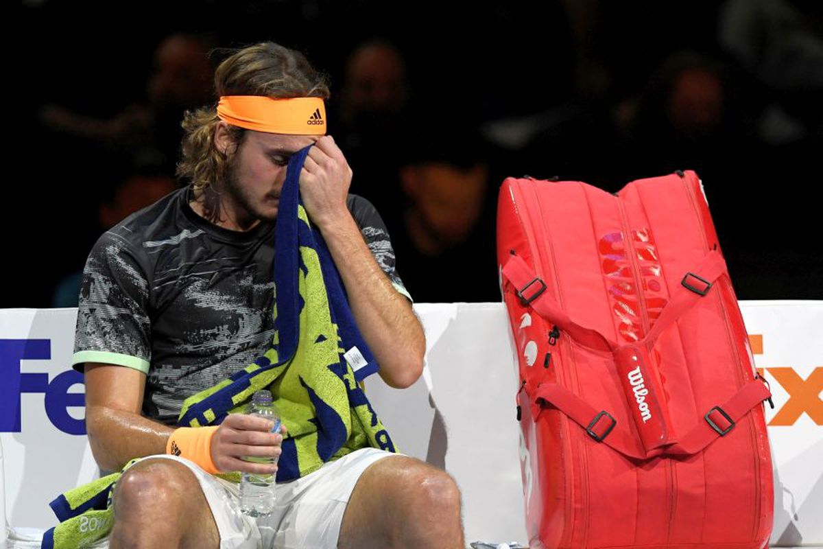 TURNEUL CAMPIONILOR // VIDEO + FOTO Rafael Nadal a revenit fantastic în față lui Tsitsipas, dar calificarea în semifinale depinde de meciul Medvedev - Zverev