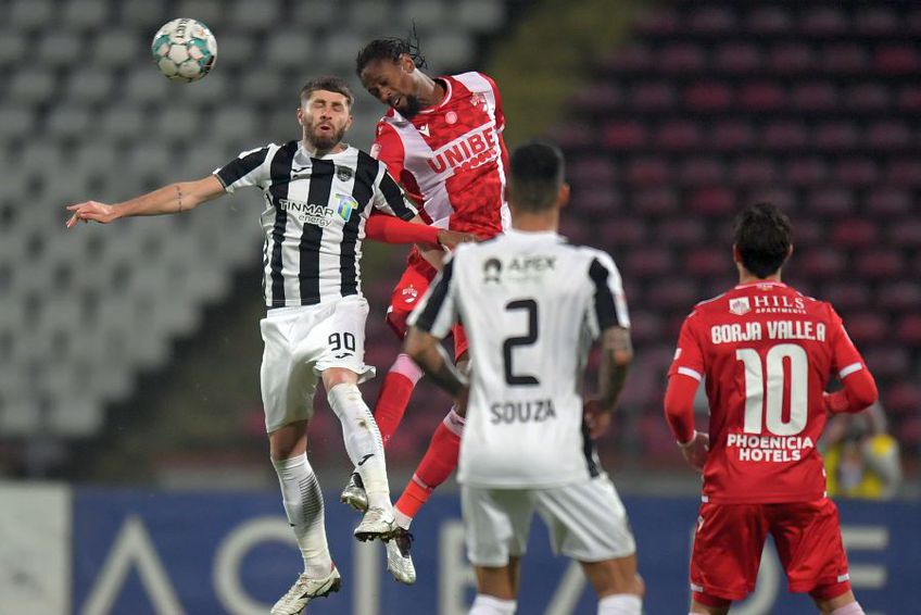 Dinamo a remizat cu Astra, scor 1-1, într-un meci restant din Liga 1. foto: Raed Krishan