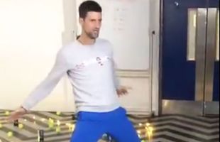 VIDEO Novak Djokovic a imitat gestul celebru al lui Cristiano Ronaldo, iar răspunsul portughezului a venit imediat » Ce schimb de replici au avut
