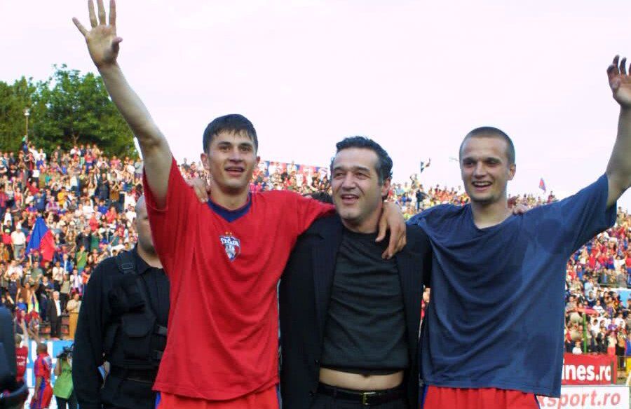 Claudiu Răducanu, Gigi Becali și Erik Lincar, începutul anilor 2000 Claudiu Răducanu, Gigi Becali și Erik Lincar, începutul anilor 2000