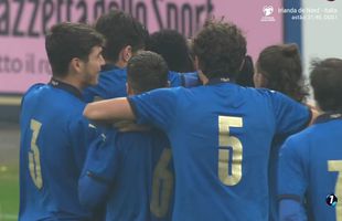 Italia U20 - România U20 7-0 » Umilință uriașă pentru elevii lui Bogdan Lobonț!