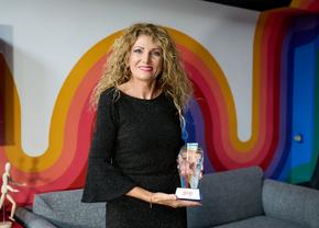 Constantina Diță a primit trofeul de Legendă GSP: „Pentru astfel de premii mereu găsesc loc în vitrină și în inima mea”