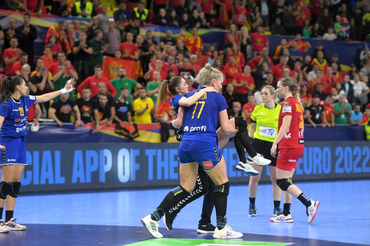 FOTO România - Muntenegru, handbal 15.11.2022