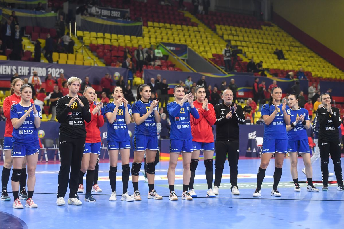 FOTO România - Muntenegru, handbal 15.11.2022