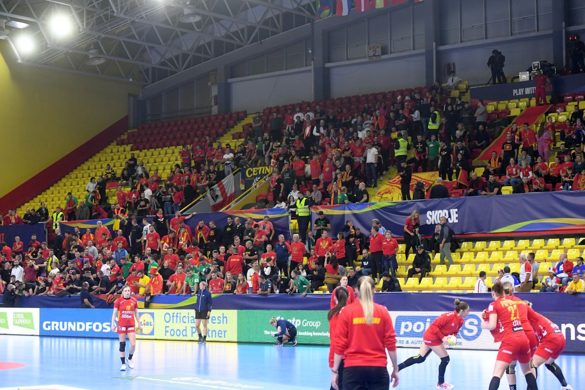 FOTO România - Muntenegru, handbal 15.11.2022