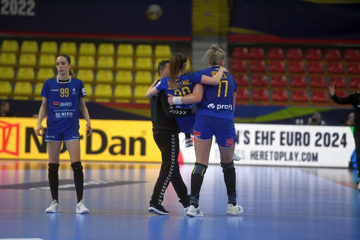 FOTO România - Muntenegru, handbal 15.11.2022
