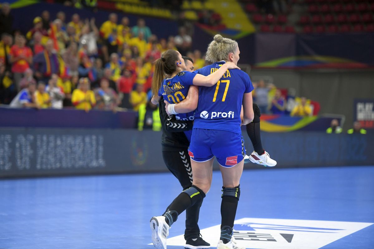 FOTO România - Muntenegru, handbal 15.11.2022