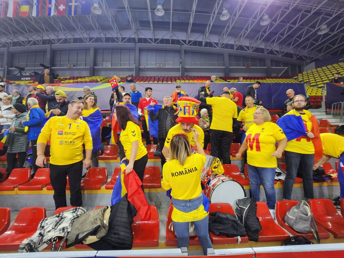 FOTO România - Muntenegru, handbal 15.11.2022