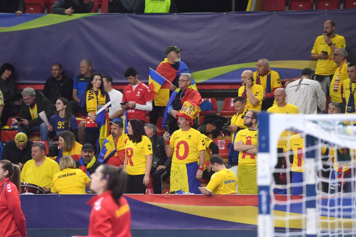 FOTO România - Muntenegru, handbal 15.11.2022