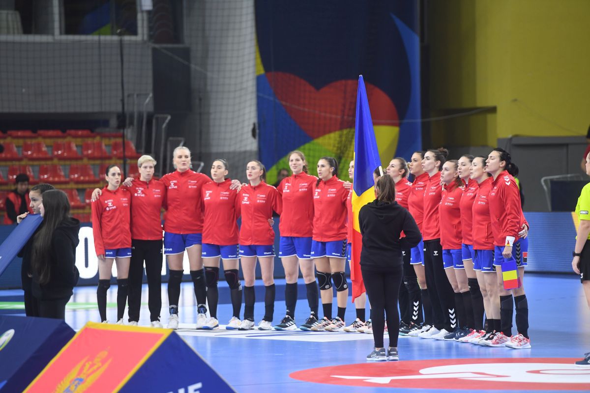 FOTO România - Muntenegru, handbal 15.11.2022