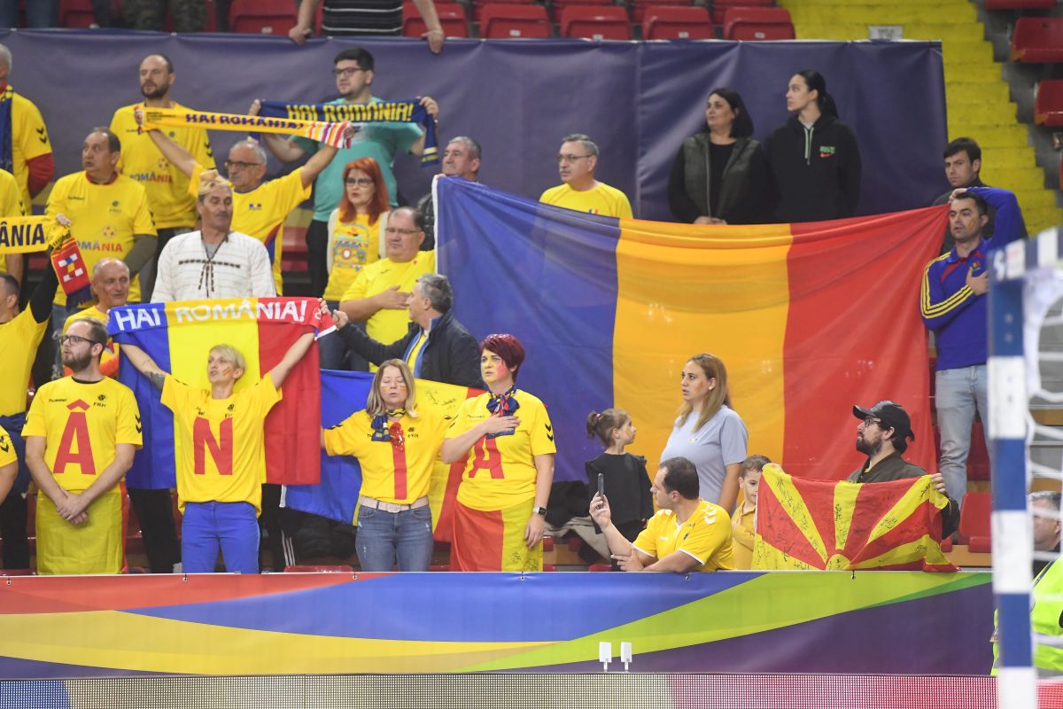 FOTO România - Muntenegru, handbal 15.11.2022