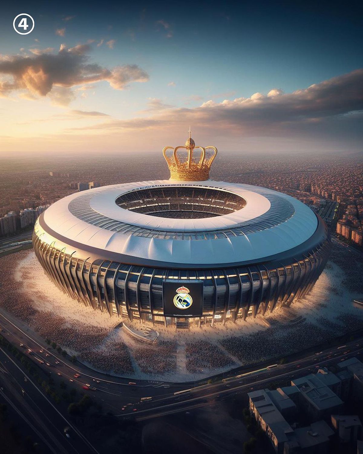 Cele mai tari stadioane, create de Inteligența Artificială