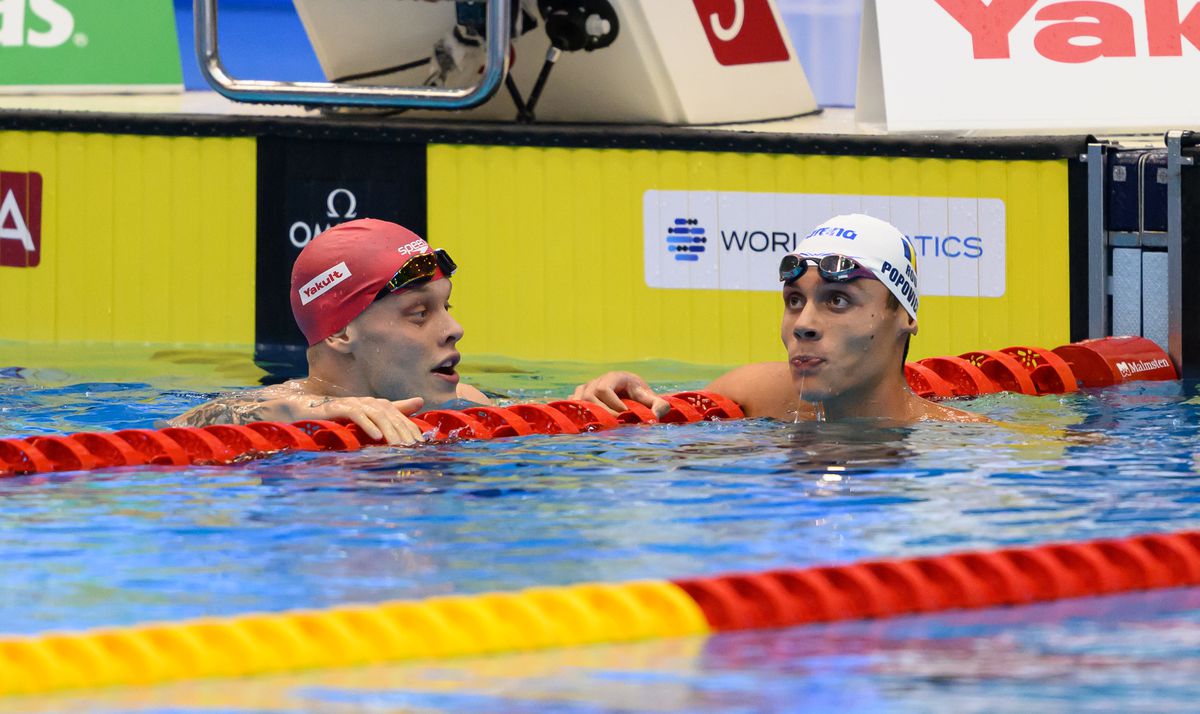 Britanicul Matt Richards, campion mondial la Fukuoka, așteaptă cu nerăbdare Campionatele Europene de la Otopeni și reîntâlnirea cu David Popovici