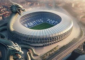 NEBUNIE! Cum ar arăta cele mai tari stadioane ale lumii create de Inteligența Artificială » Stadionul-vultur al celor de la Benfica e ULUITOR