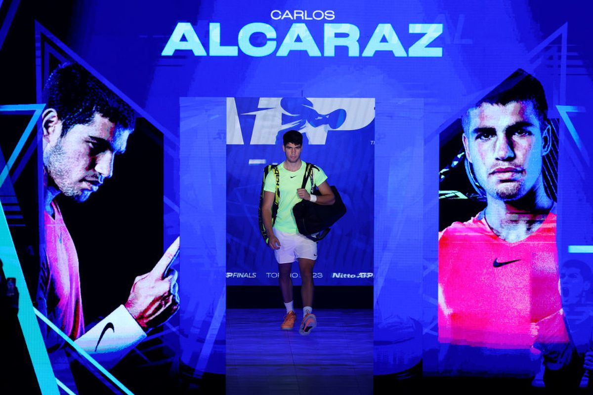 Carlos Alcaraz, prestație colosală în meciul cu Rublev de la Turneul Campionilor » Doar 2 erori neforțate și 100% procentaj la fileu